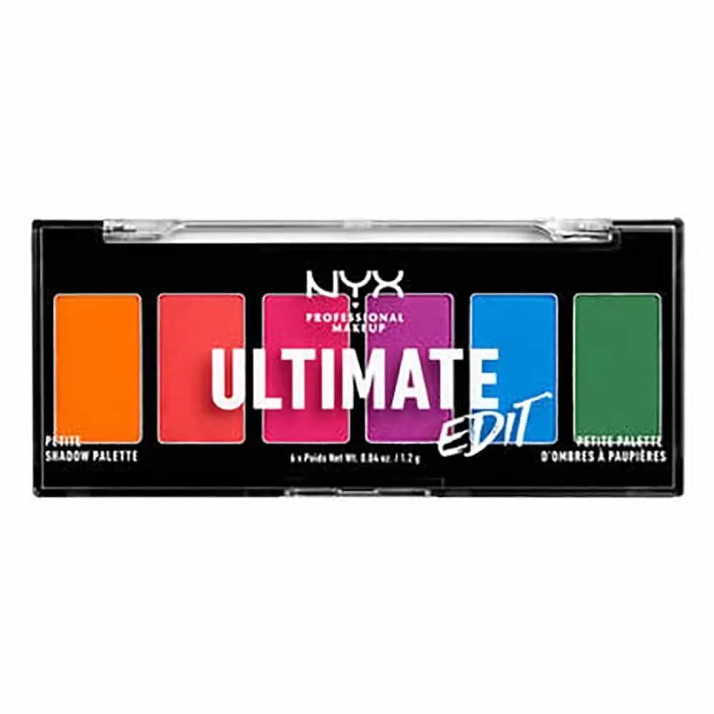 NYX Professional Makeup Ultimate Edit Petite Eyeshadow Palette - Brights