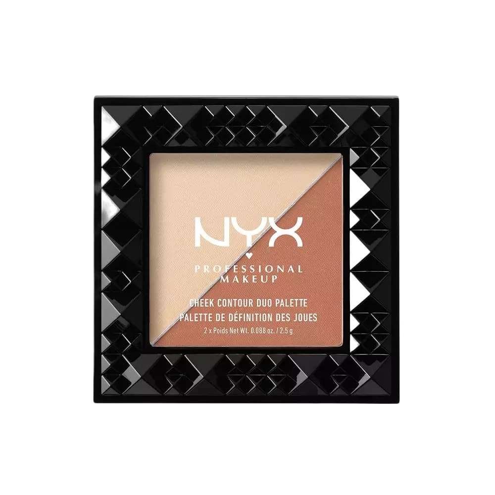 NYX Cosmetics Makeup Cheek Contour Duo Palette-Double Date