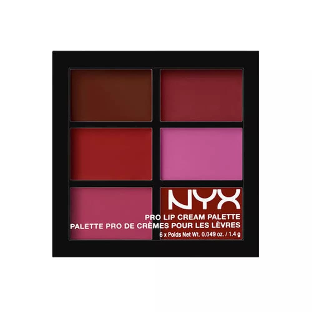 NYX Cosmetics Pro Lip Cream Palette - 04 The Plums