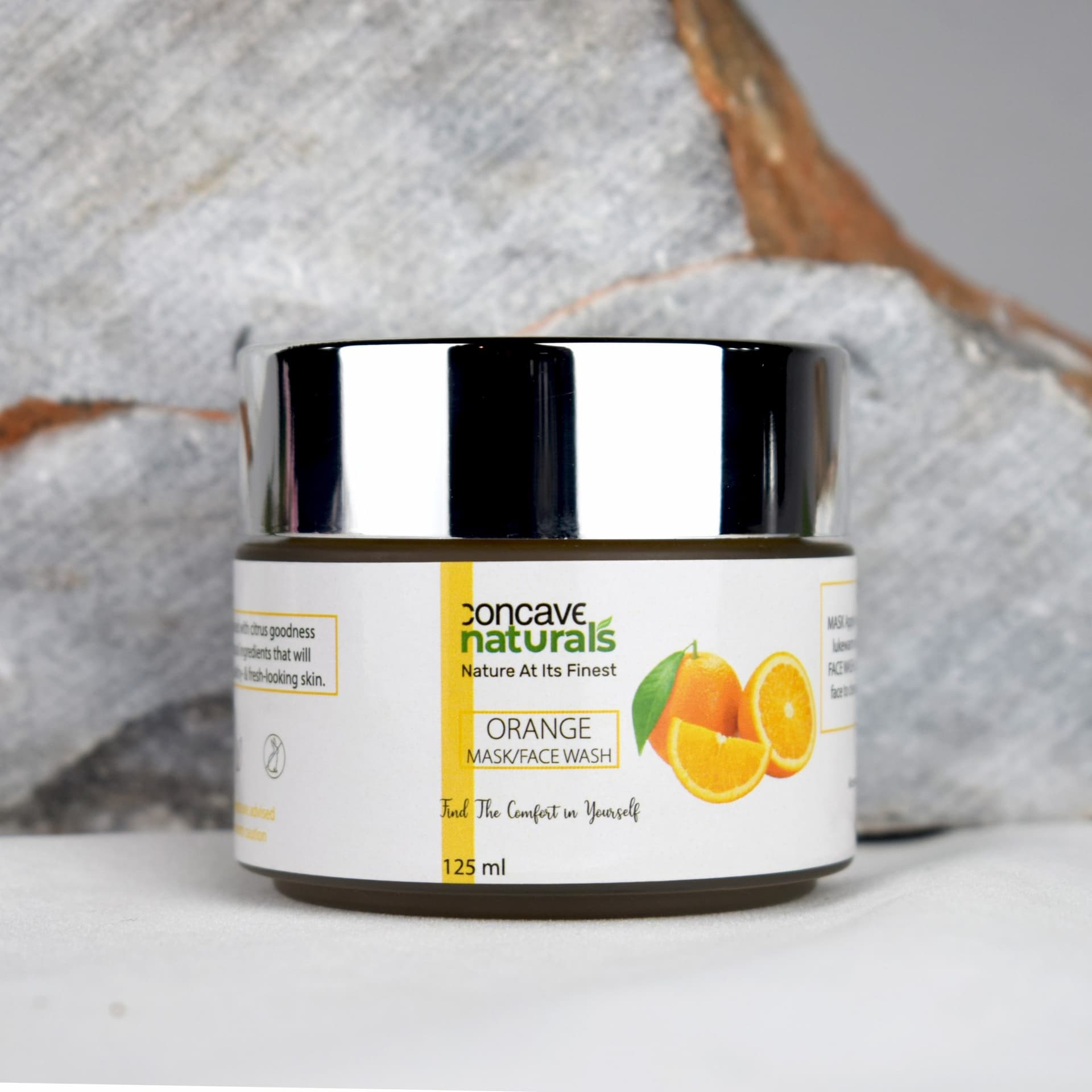 Concave Naturals Orange Mask & Face Wash 125ml