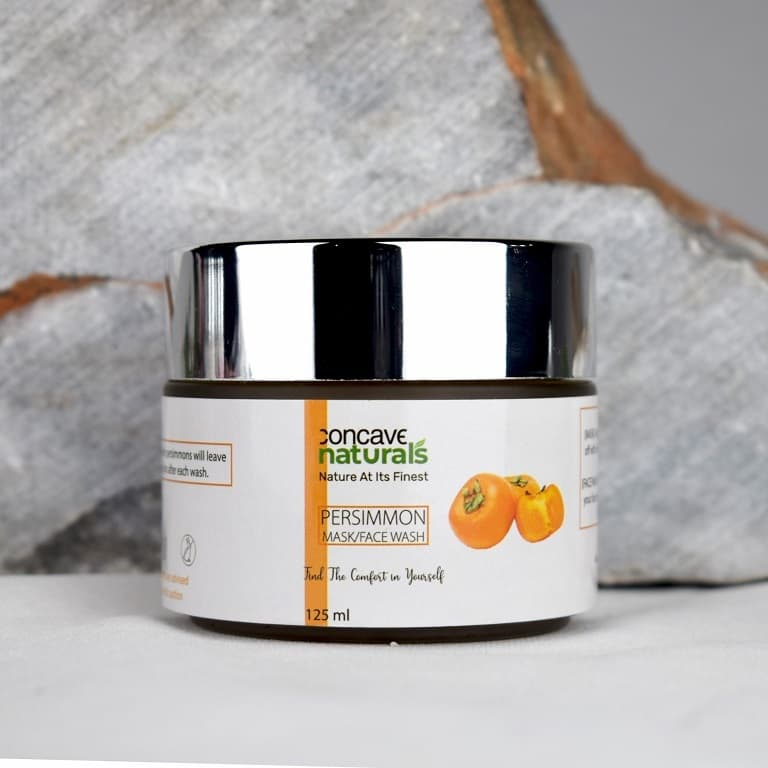 Concave Naturals Persimmon Mask and Face Wash 125ml