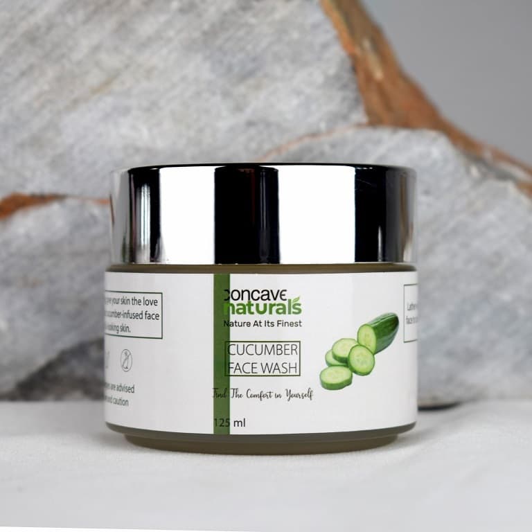 Concave Naturals Cucumber Face Wash 125ml
