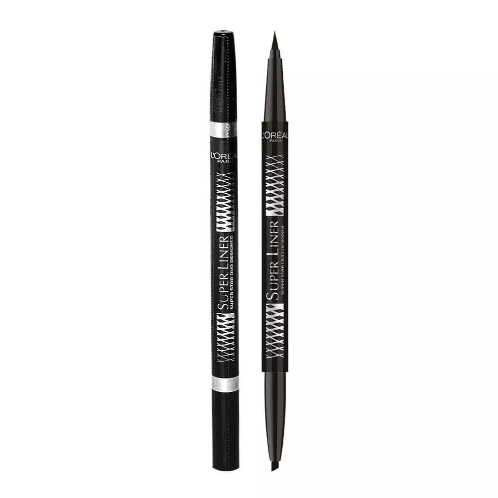 Loreal Paris Superstar Duo Designer Eyeliner - Black
