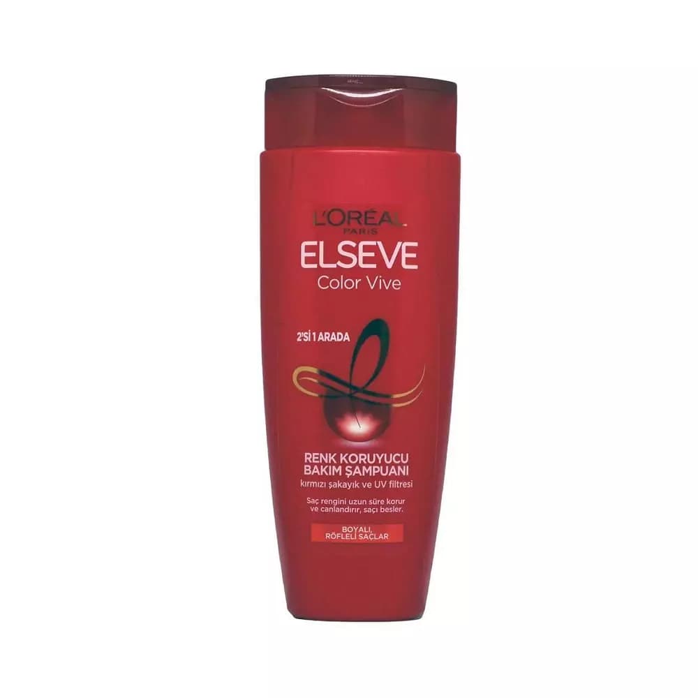 Loreal Paris Elvive Shampoo 2 In 1 Color Vive 450ml