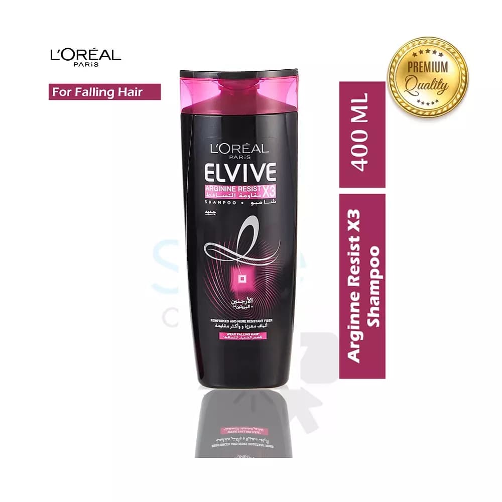 Loreal Paris Elvive Arginine Resistance X3 Anti Hair Loss Shampoo 360ml