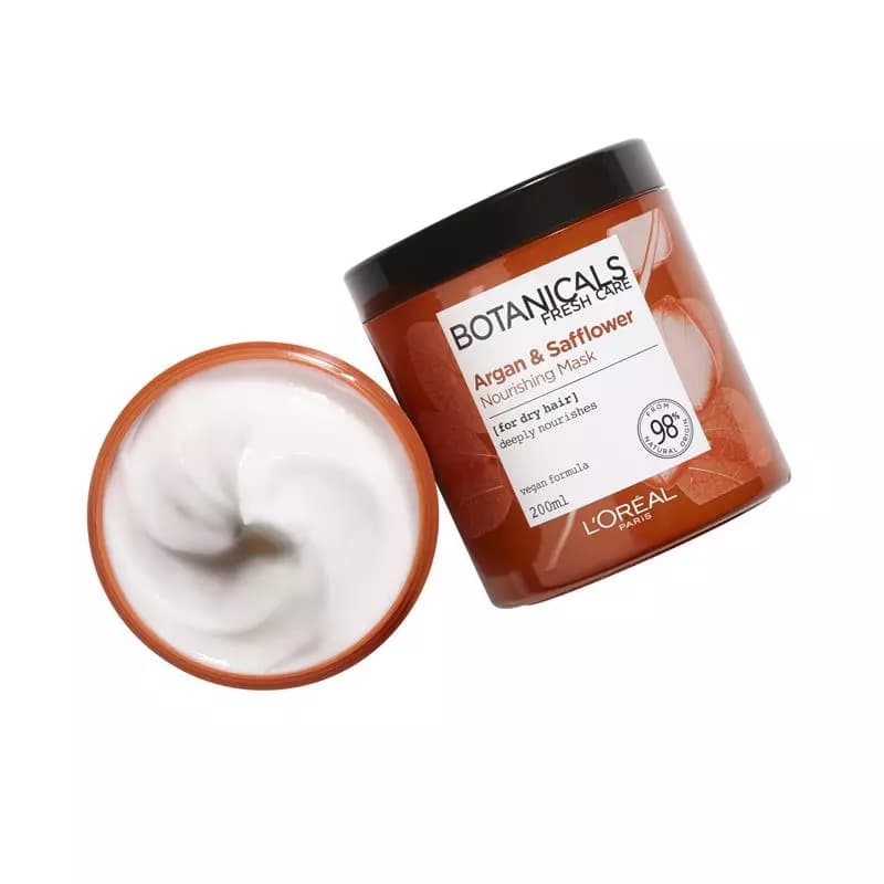 Loreal Paris Botanicals Argan & Safflower Rich Infusion Hair Mask 200ml