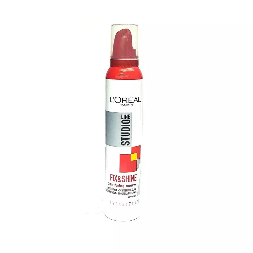 Loreal Studio Hair Mousse 200Ml - Fix & Shine #7