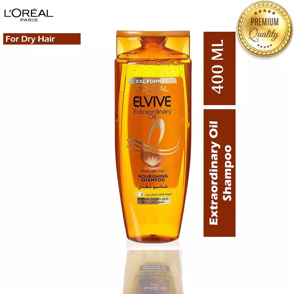 Loreal Paris Elvive Shampoo Extraordinary Oil 400Ml