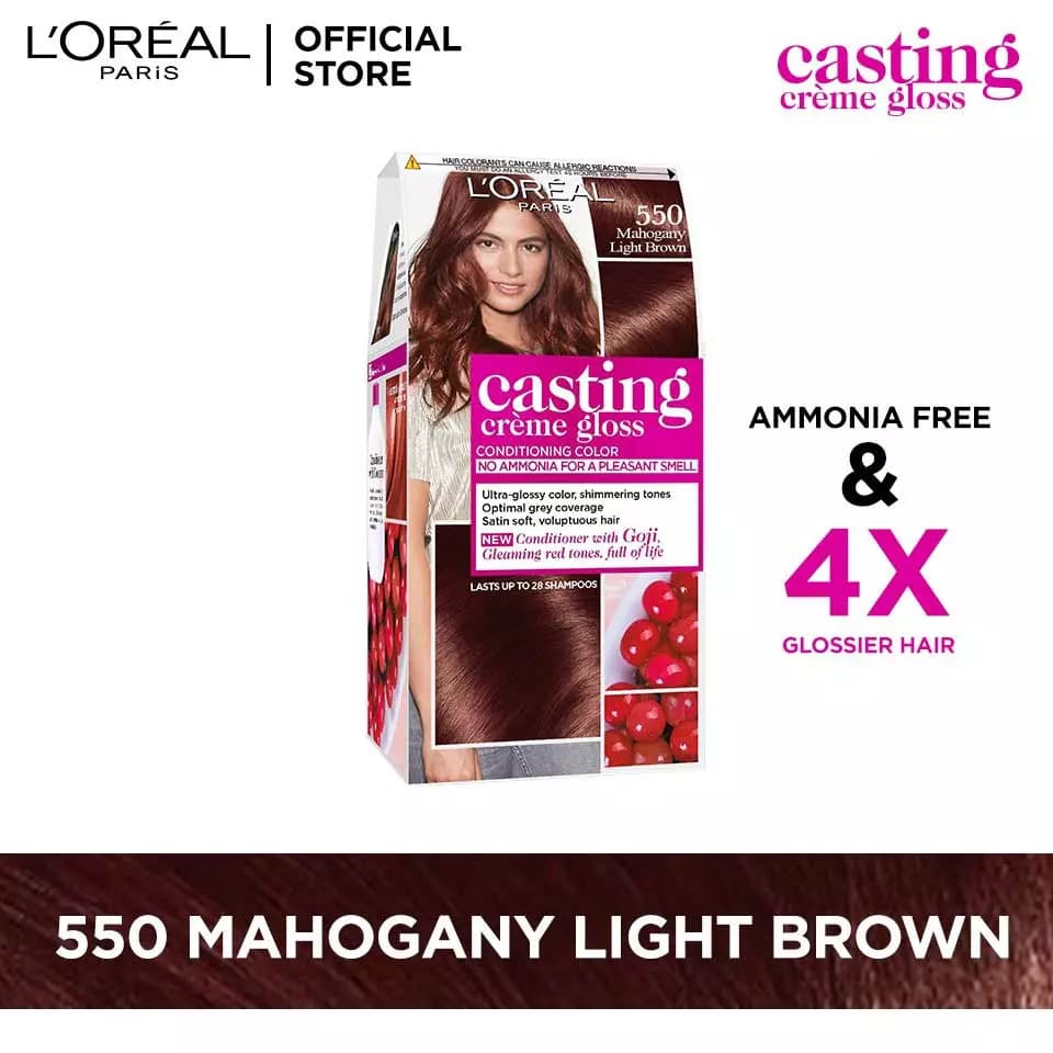 L'Oreal Paris Casting Creme Gloss - 550 Light Brown