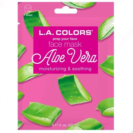 LA Colors Prep Your Face Sheet Mask- Alovera