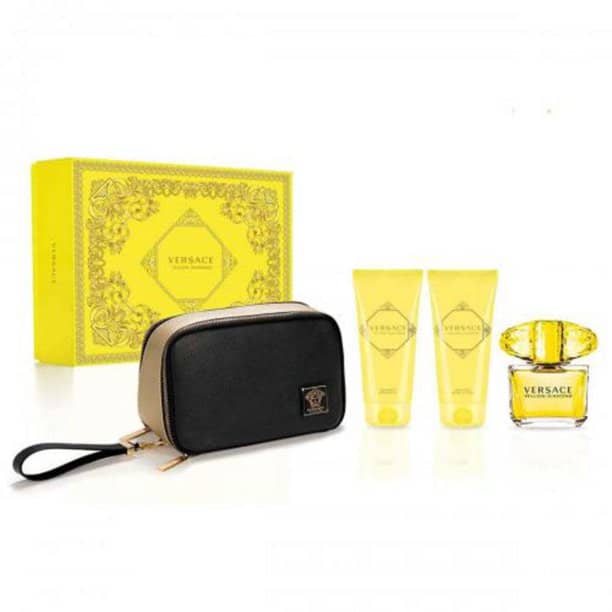 Versace Yellow Diamond EDT 4PCS Gift Set Women