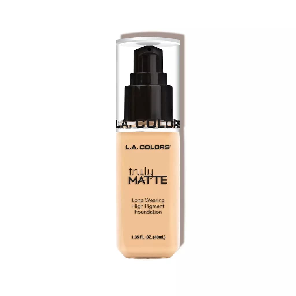 LA Colors Truly Matte Foundation - TESTER