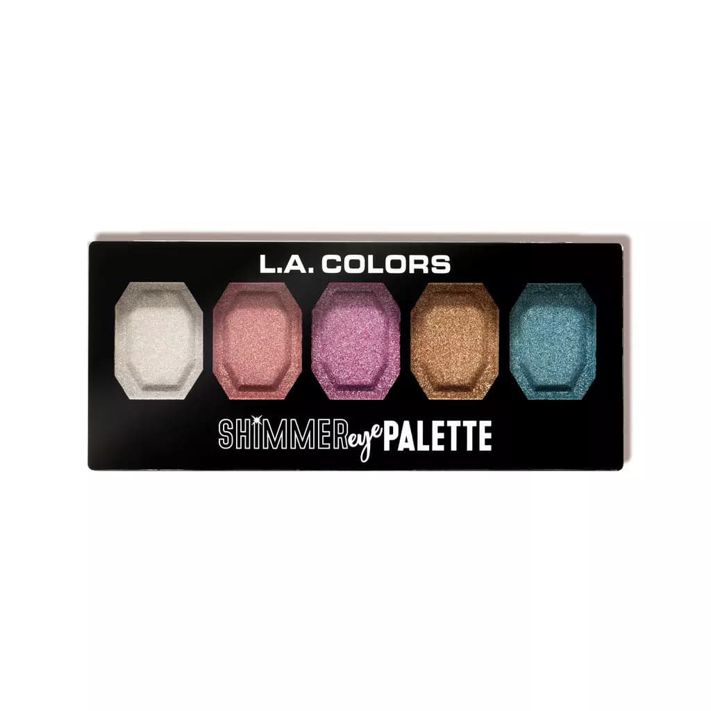LA Colors Shimmer Eyeshadow Palette Shine On - TESTER
