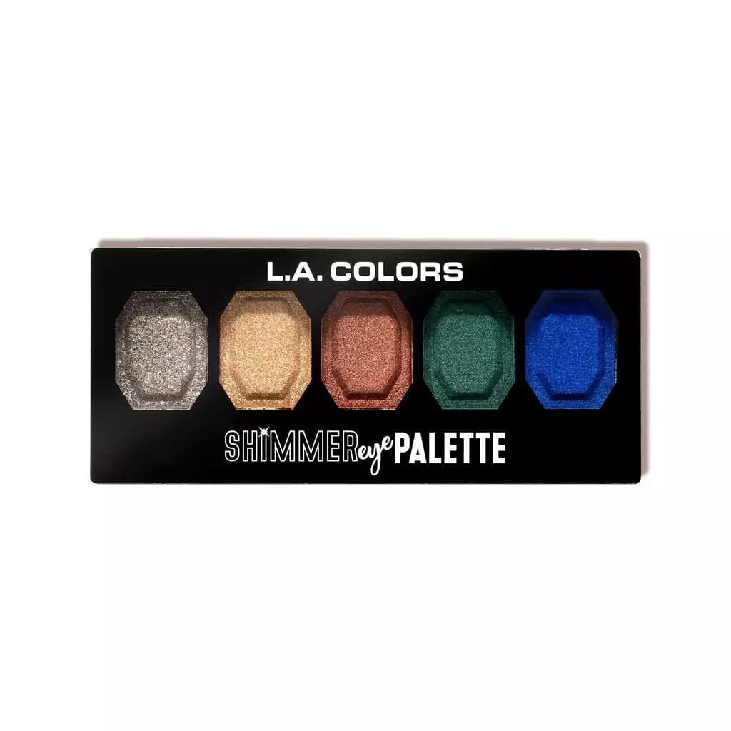 LA Colors Shimmer Eyeshadow Palette Be Bright - TESTER