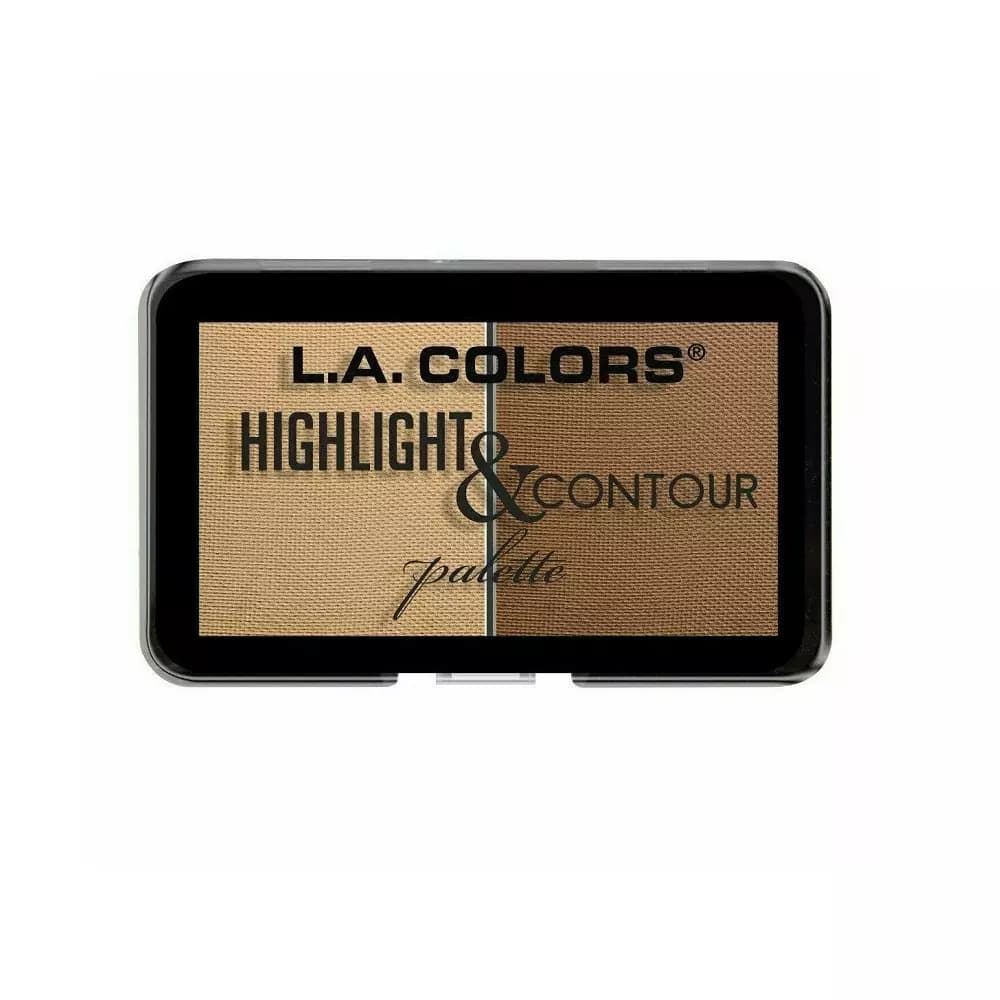 LA Colors Highlight & Contour Palette