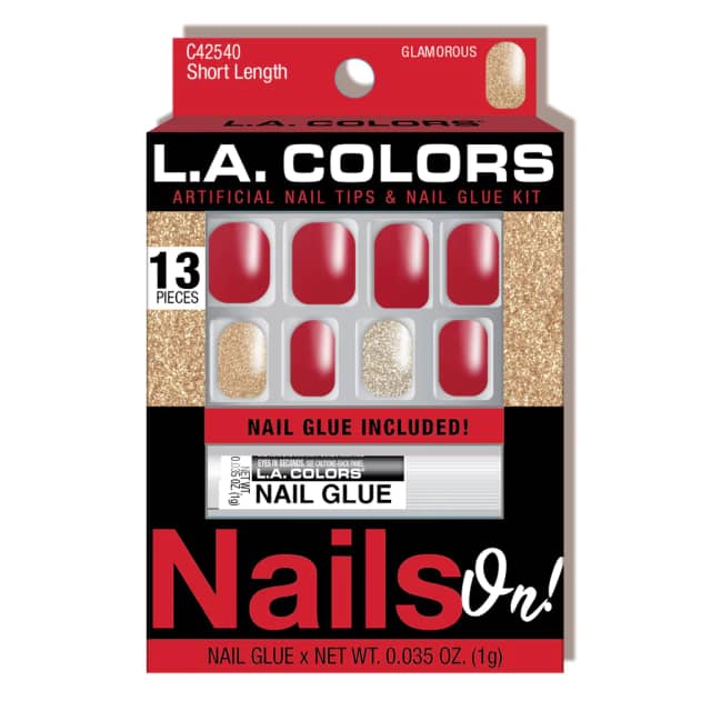 LA Colors Nails On! Artificial Nail Tips