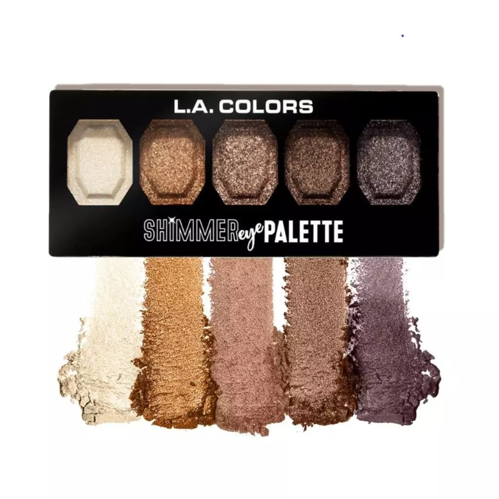 LA Colors Shimmer Eyeshadow Palette Sparkle and Shine
