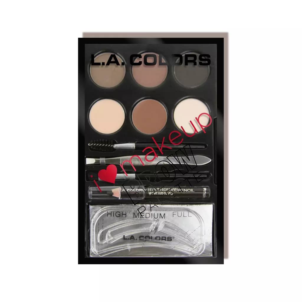 LA Colors I Heart Makeup Brow Medium to Dark - TESTER