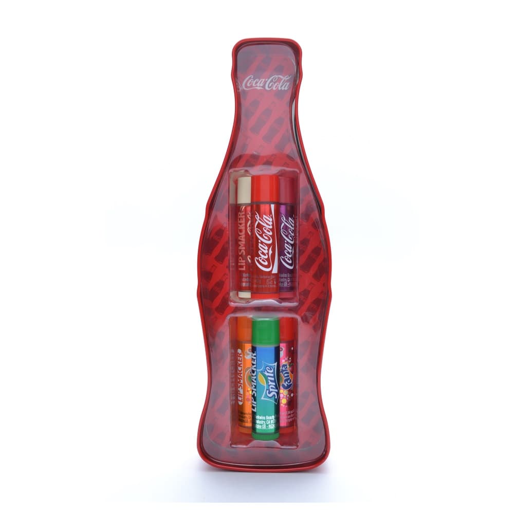 Lip Smacker Bundle in a Coca Cola Bottle Lip Gloss for Kids Pack of 6