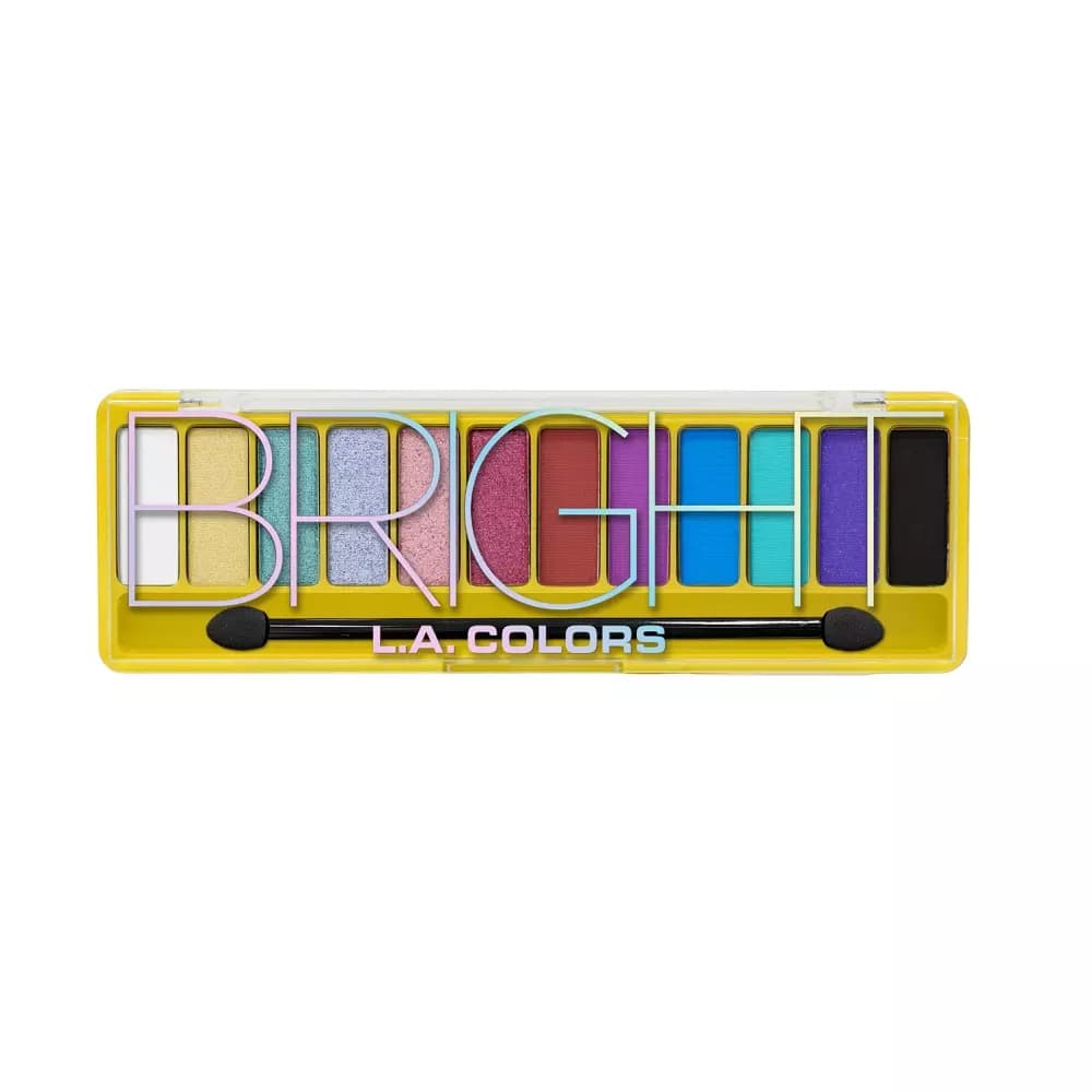 LA Colors Color Vibe 12 Color Eyeshadow Palette Bright