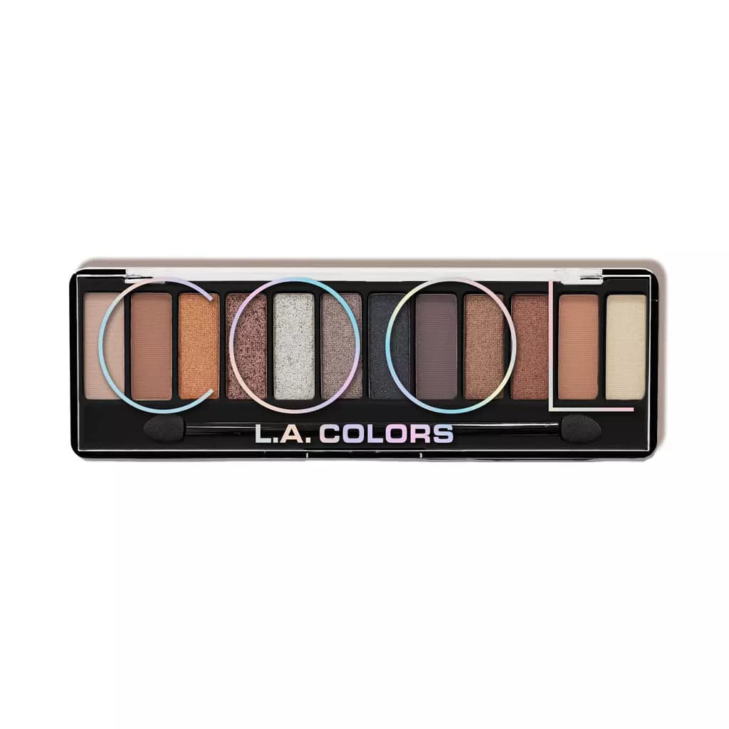 LA Colors Color Vibe 12 Color Eyeshadow Palette Cool