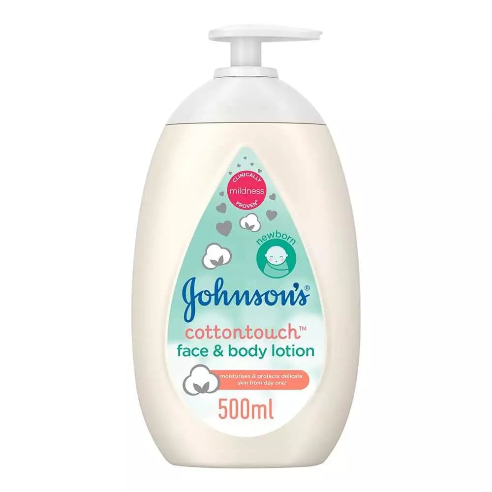 Johnson's Cotton touch Face/Body Lotion 500ml