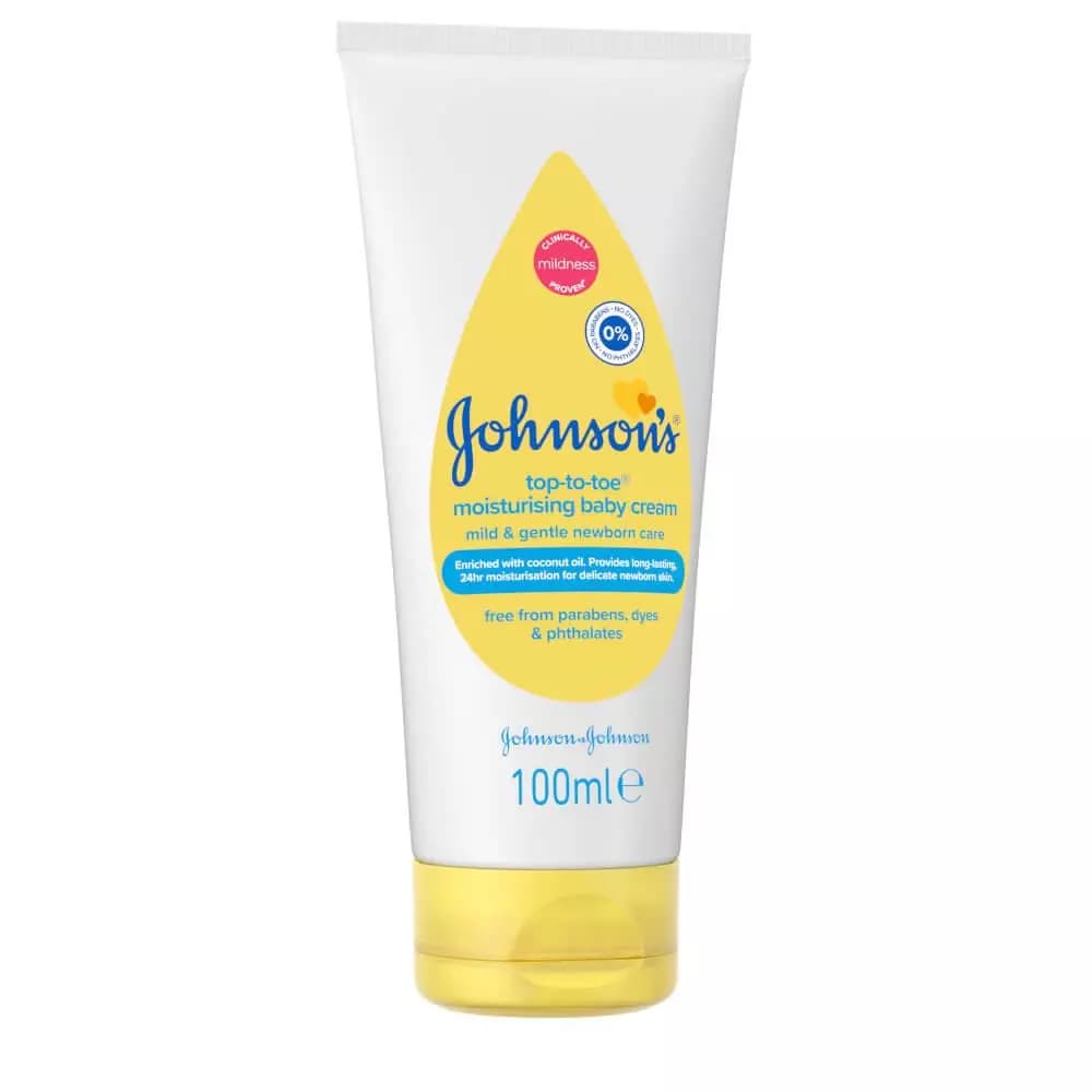 Johnsons Top-to-Toe Baby Moisturizing Cream