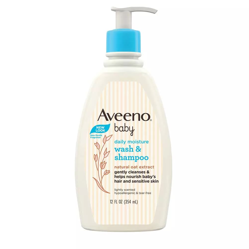 Aveeno Baby Daily Moisture Body Wash & Shampoo 354ml