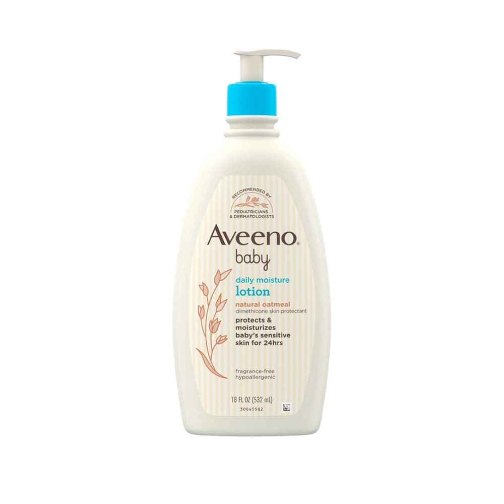 Aveeno Baby Daily Moisture Lotion, Fragrance Free 532ml