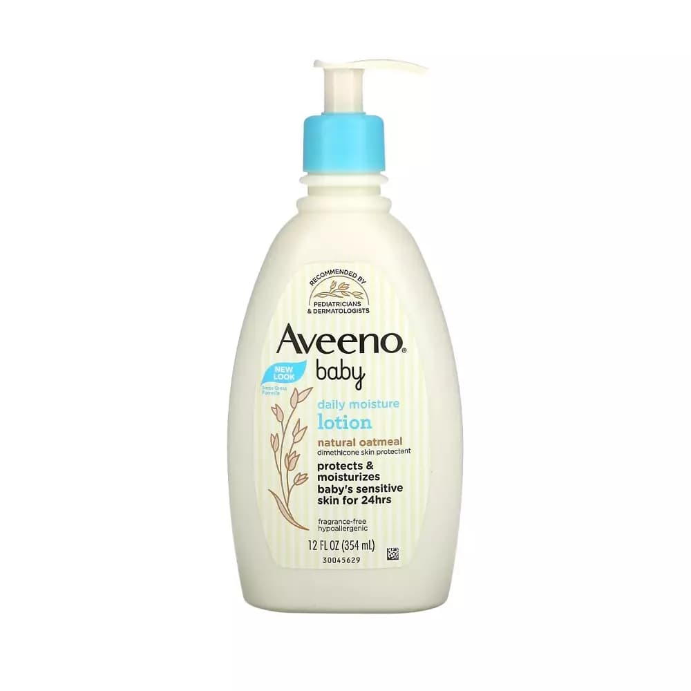 Aveeno Baby Daily Moisture Lotion, Fragrance Free 354ml