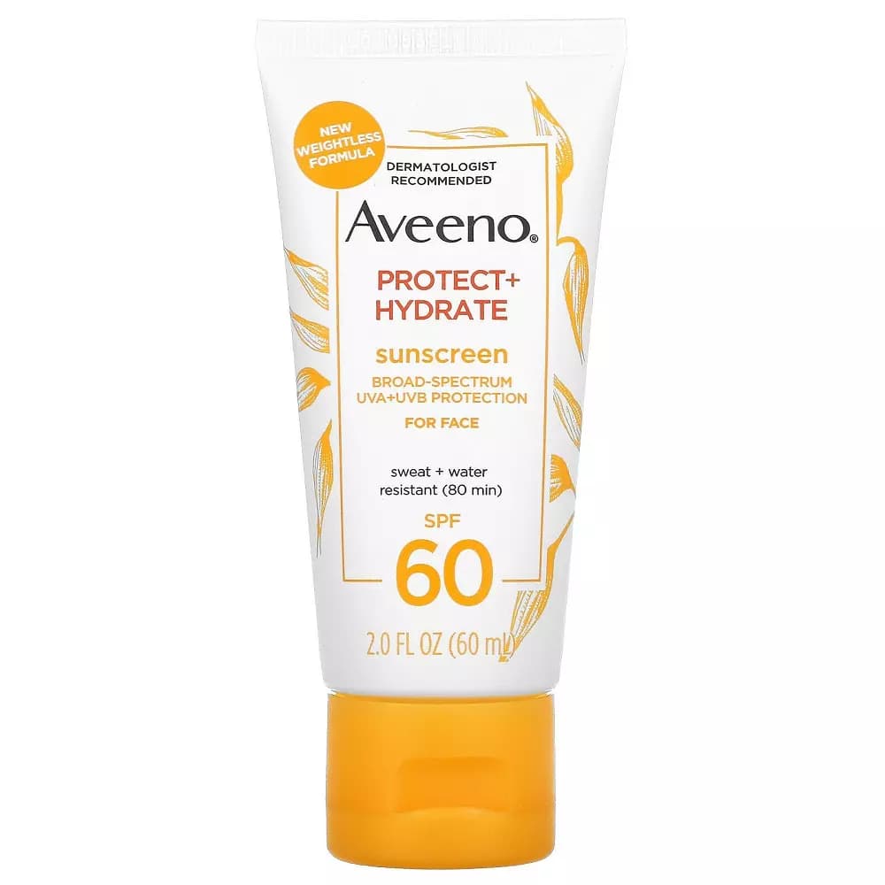 Aveeno Protect + Hydrate Moisturizing Body Sunscreen Lotion SPF 60