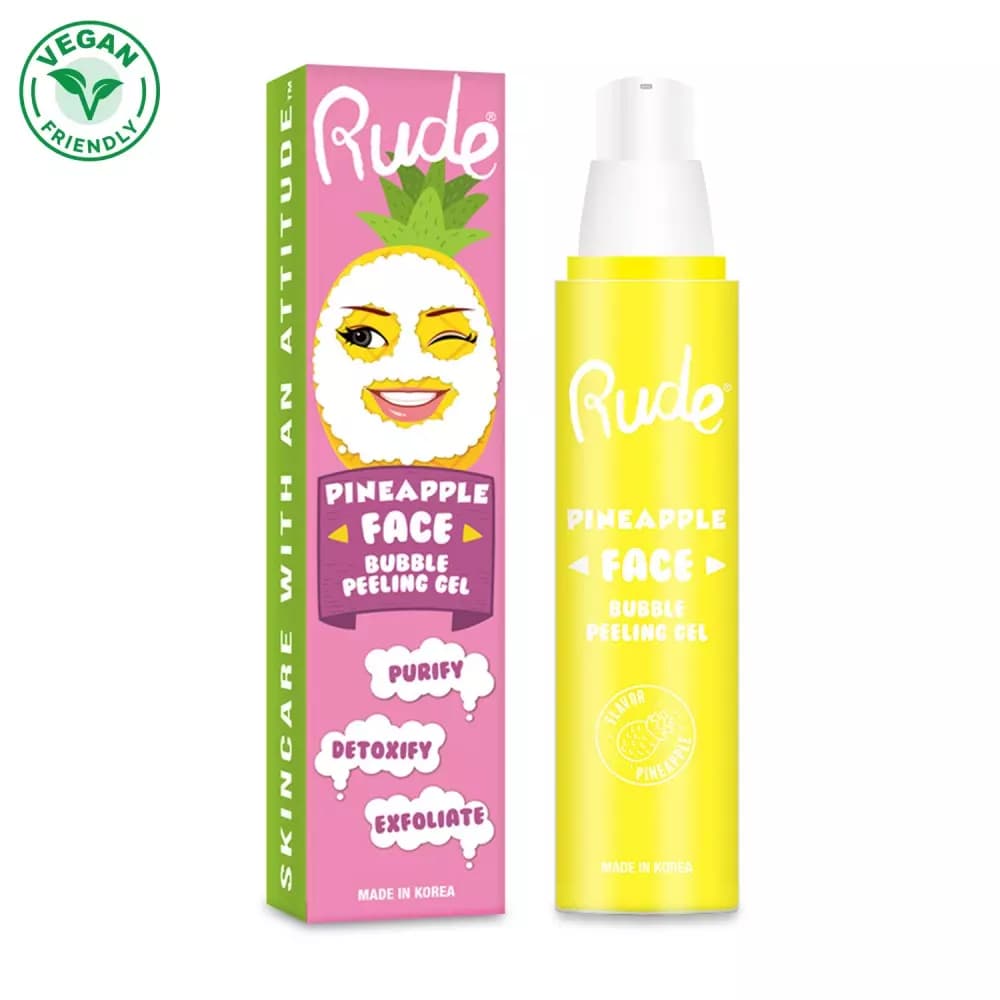 Rude Pineapple Bubble Peeling Gel - TESTER
