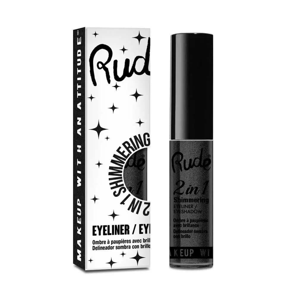 Rude 2 in 1 Shimmering Eyeshadow Eyeliner