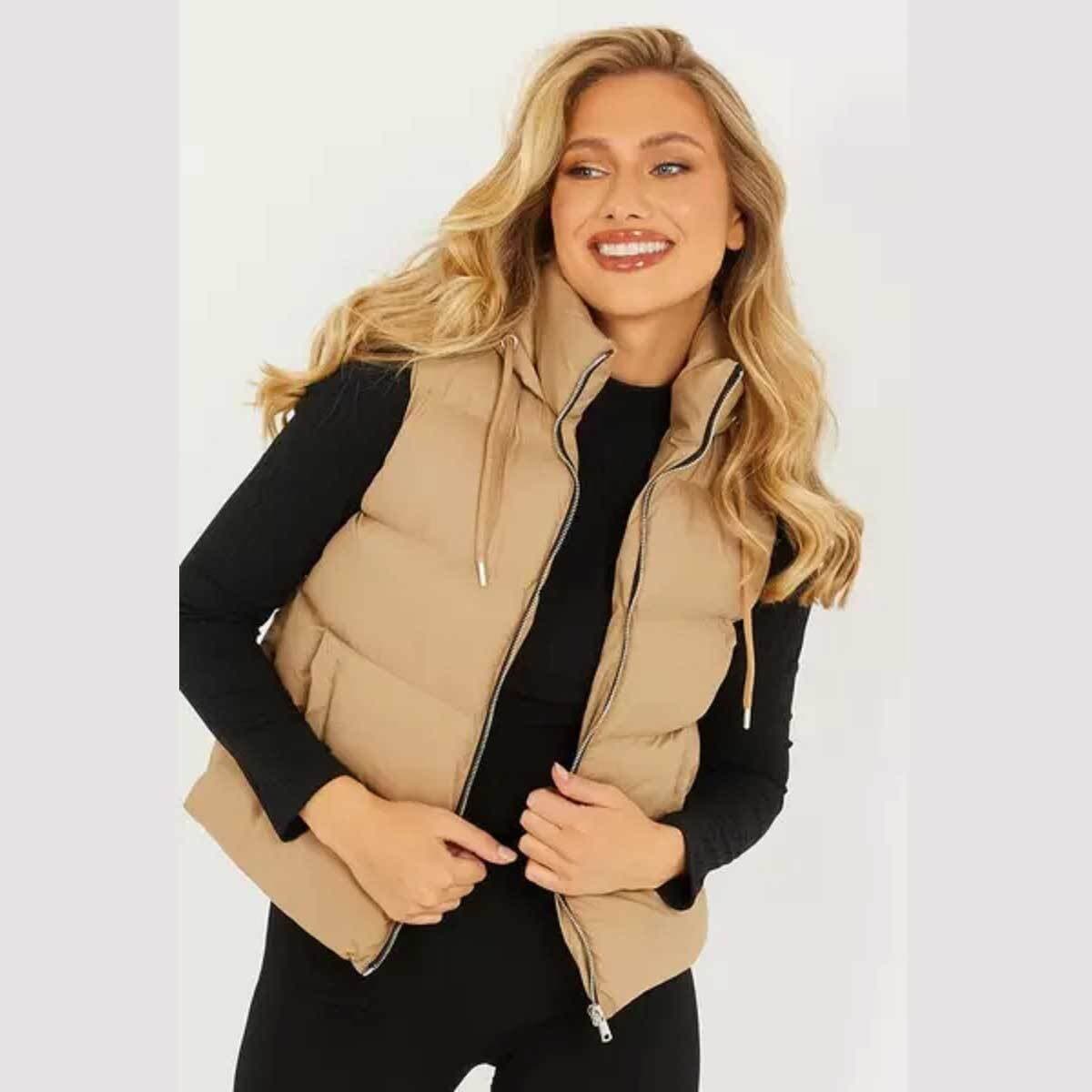 Quiz Stone Padded Gilet