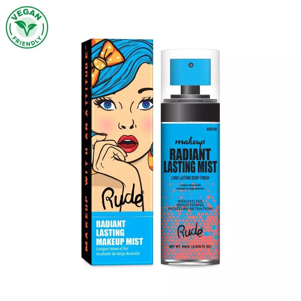 Rude Radiant Lasting Makeup Mist - TESTER