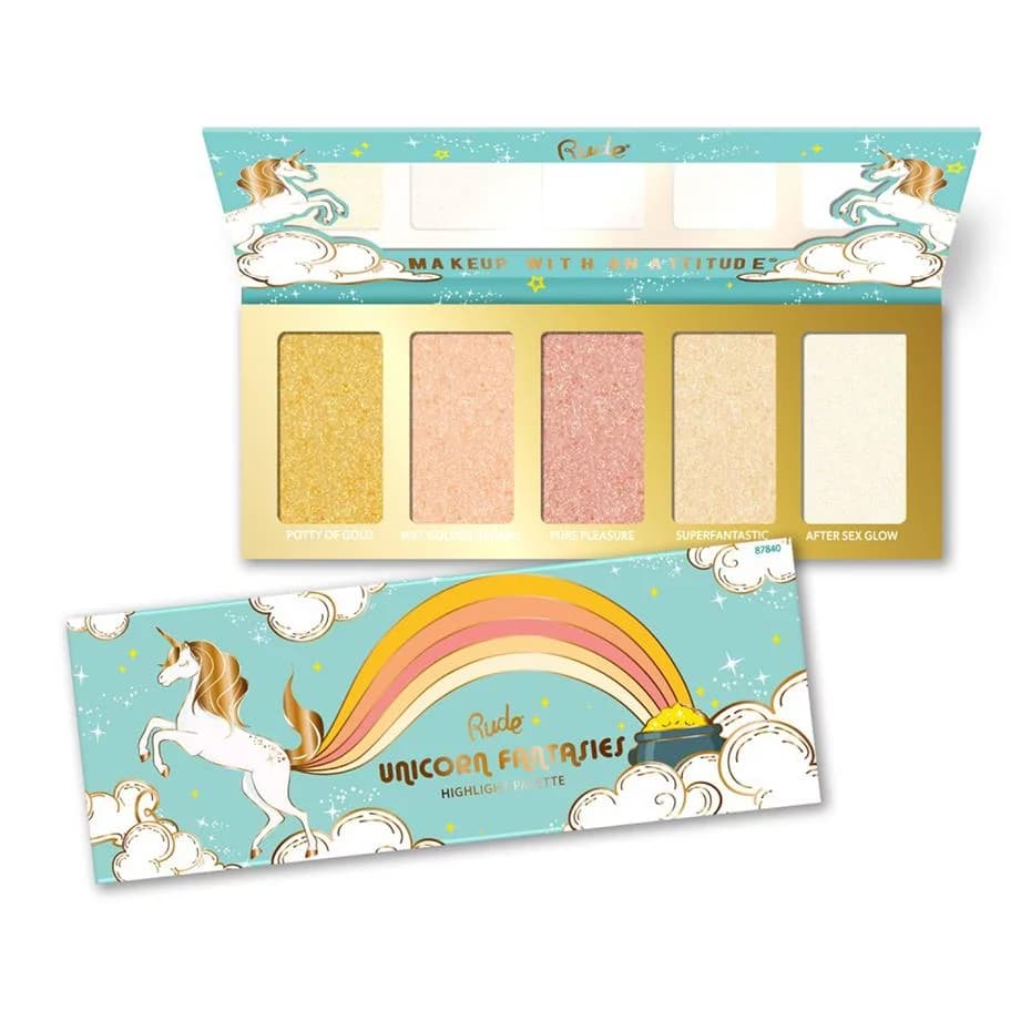 Rude Unicorn Fantasies - Highlight Palette - TESTER