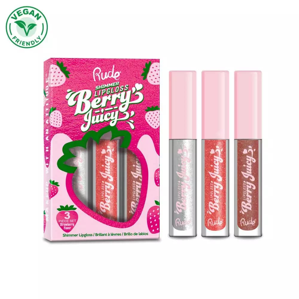 Rude Berry Juicy Lip Gloss Set - TESTER