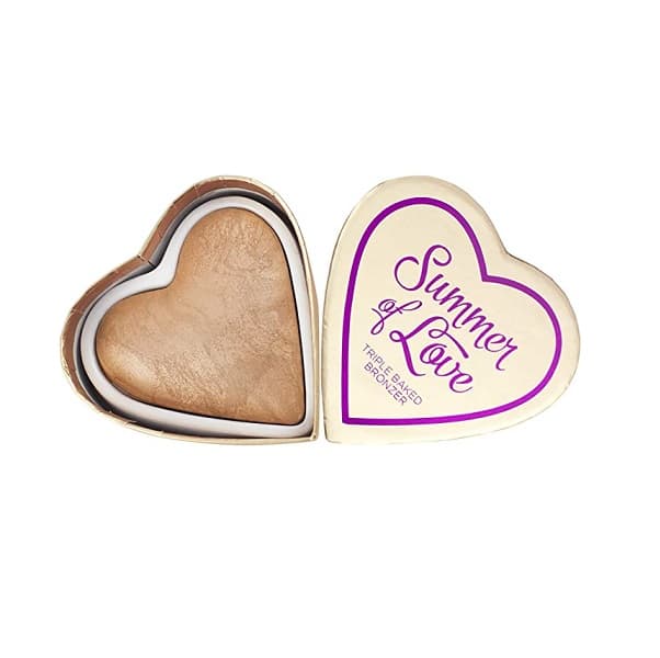 Makeup Revolution I Heart Makeup Hearts Bronzer, Summer of Love