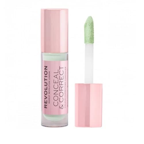 Makeup Revolution - Conceal & Correct Liquid Concealer - Green