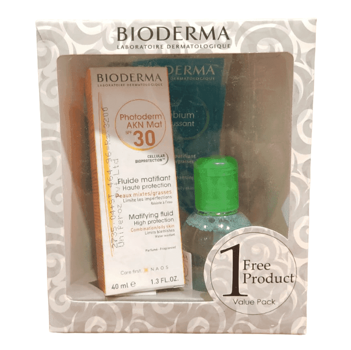 Bioderma Combo Pack Get Free Sensibio H2O 100ml