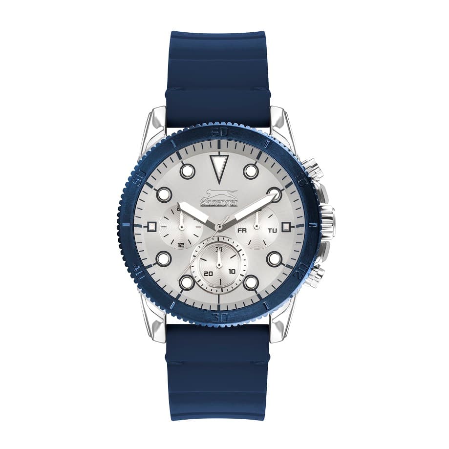 Slazeger Gents Stainless Steel Watch SL.09.2012.2.02 White