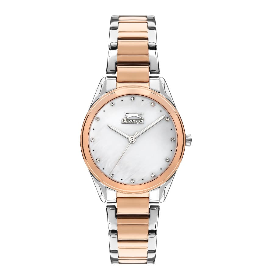 Slazeger Ladies Stainless Steel Watch SL.09.2013.3.05 White