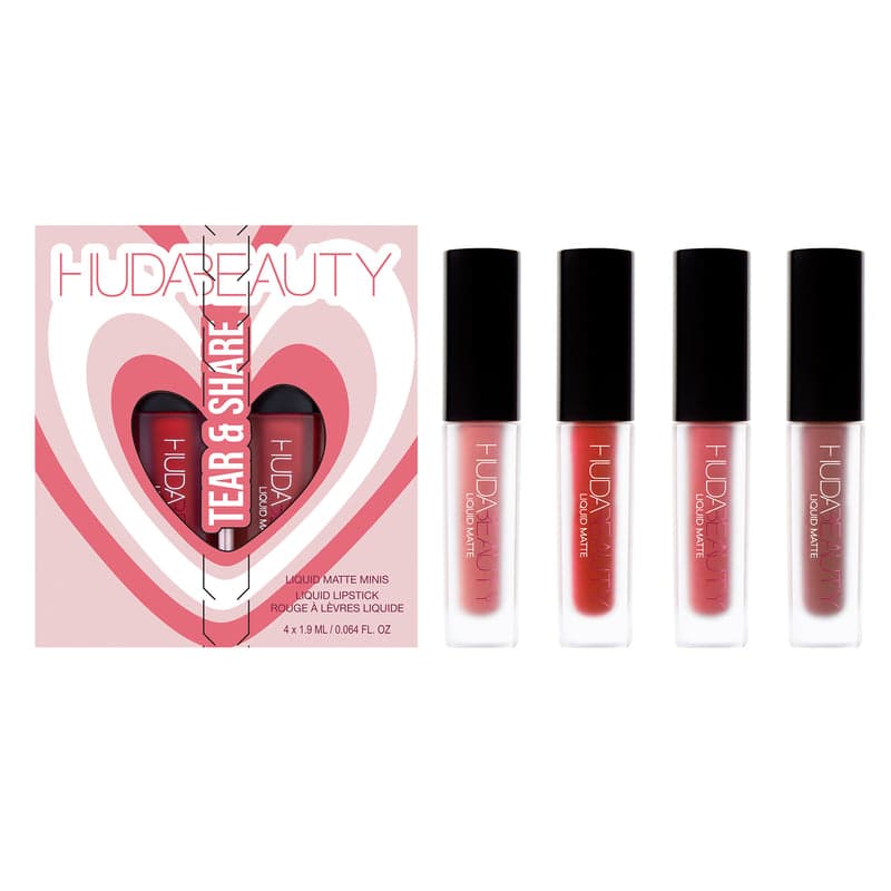 Huda Beauty Liquid Matte Minis Tear & Share Set