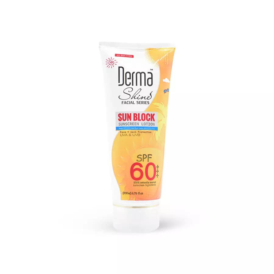 Derma Shine Sun Block SPF 60 Plus 200g