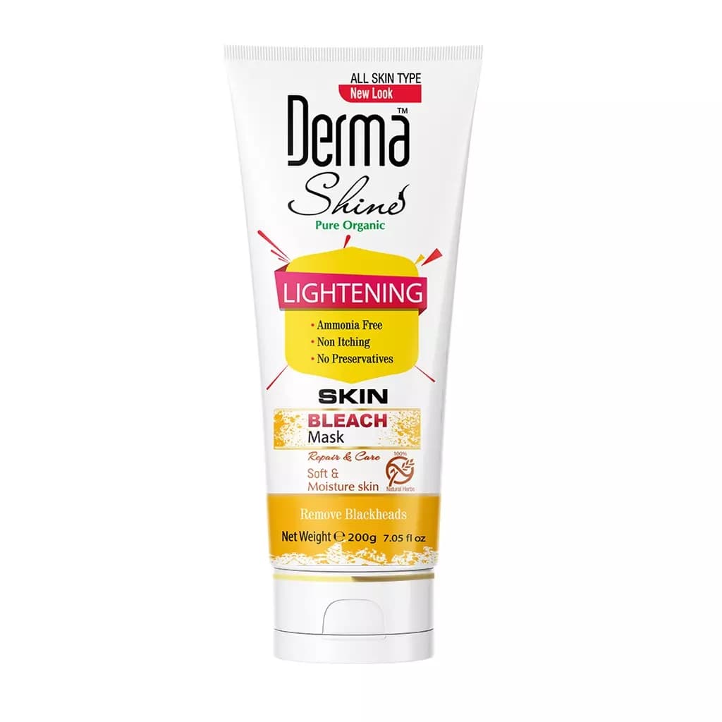 Derma Shine Pure Organic Bleach Mask 200g