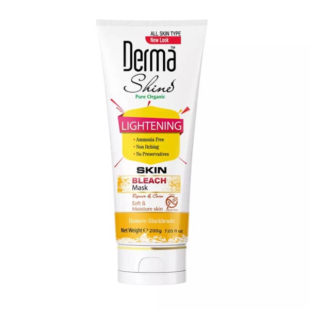 Derma Shine Pure Organic Bleach Mask 200g