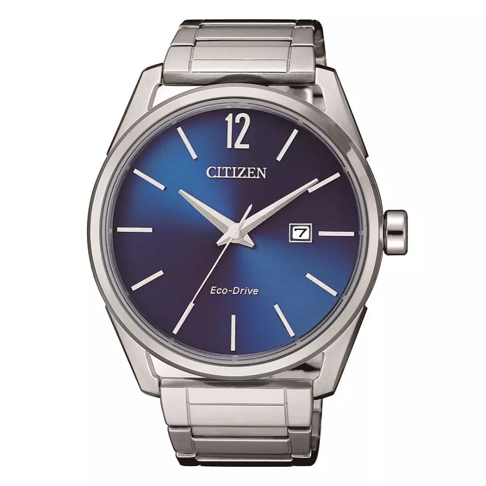 Citizen Stainless Steel Gents Watch BM7411-83L Blue