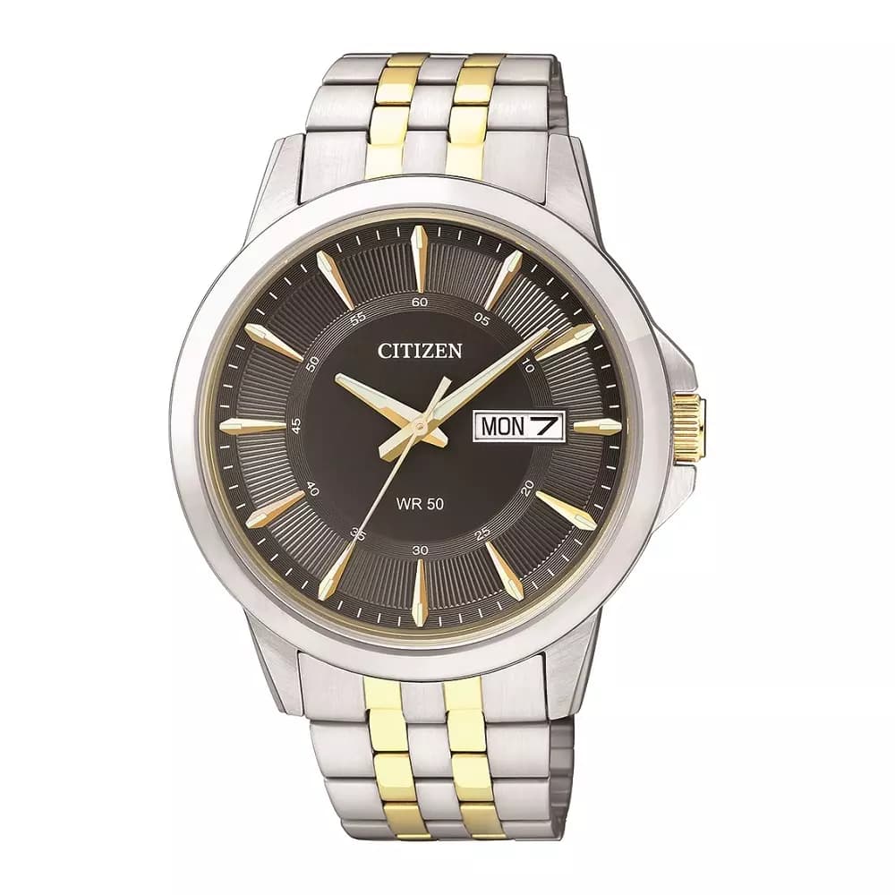 Citizen Gents Quartz Stainless Steel Watch BF2018-52E Black