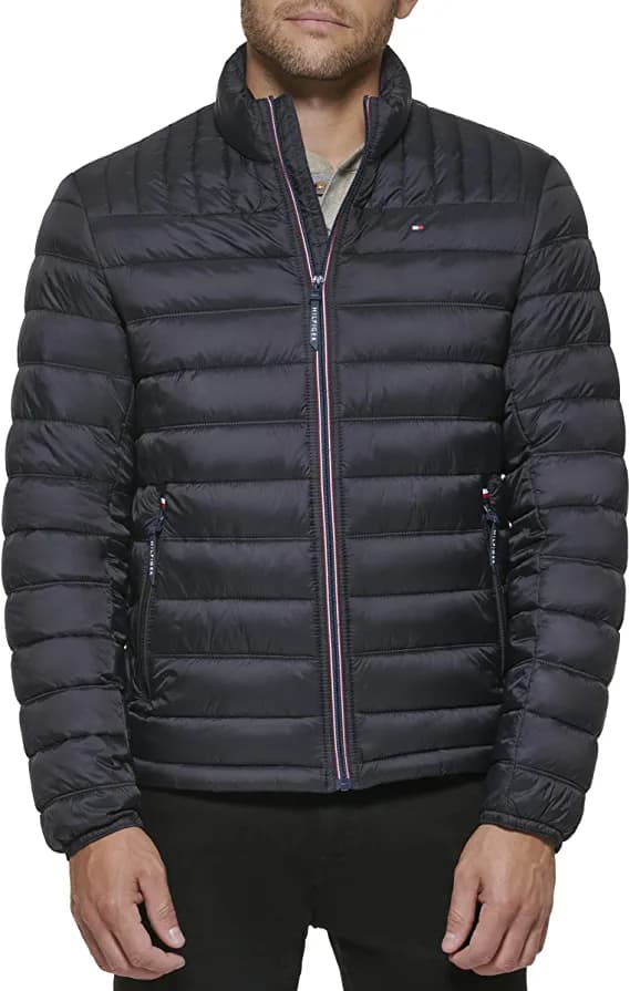 Tommy Hilfiger Men's Ultra Loft Lightweight Packable Puffer Jacket