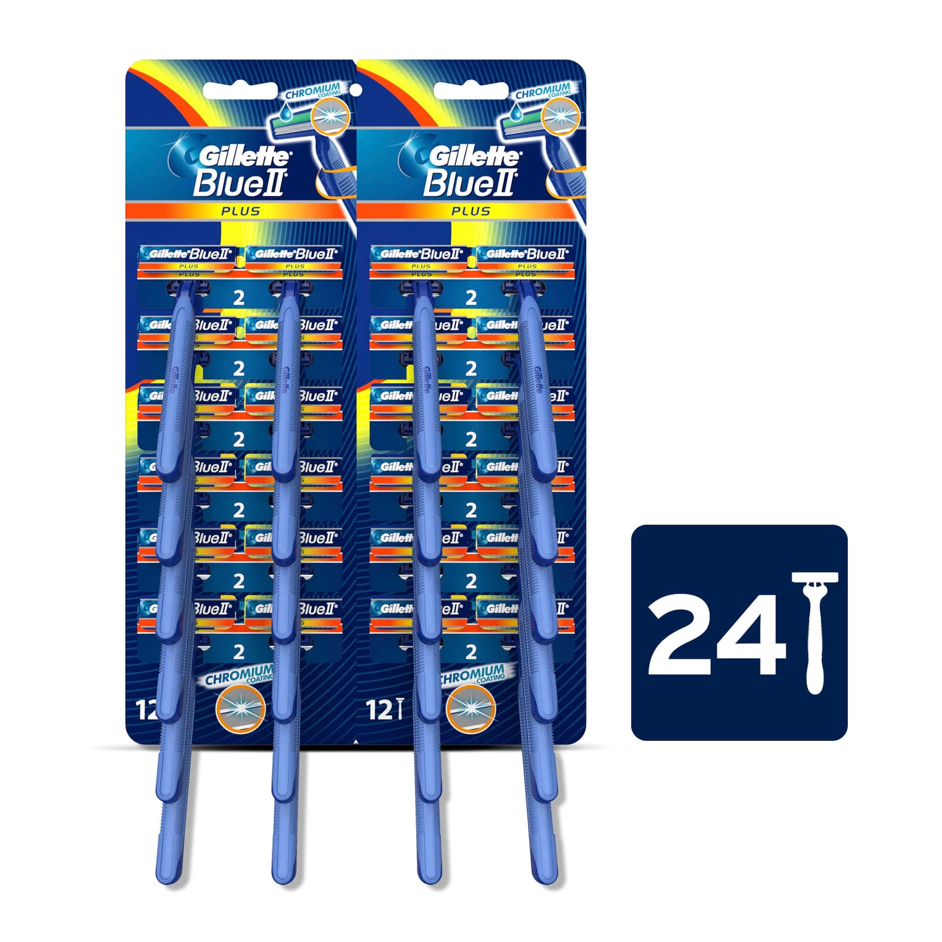 Gillette Blue II Plus Shaving Razor Single